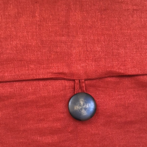 Pottery Barn Accent Pillow Cover Rust - Picture 5 of 9